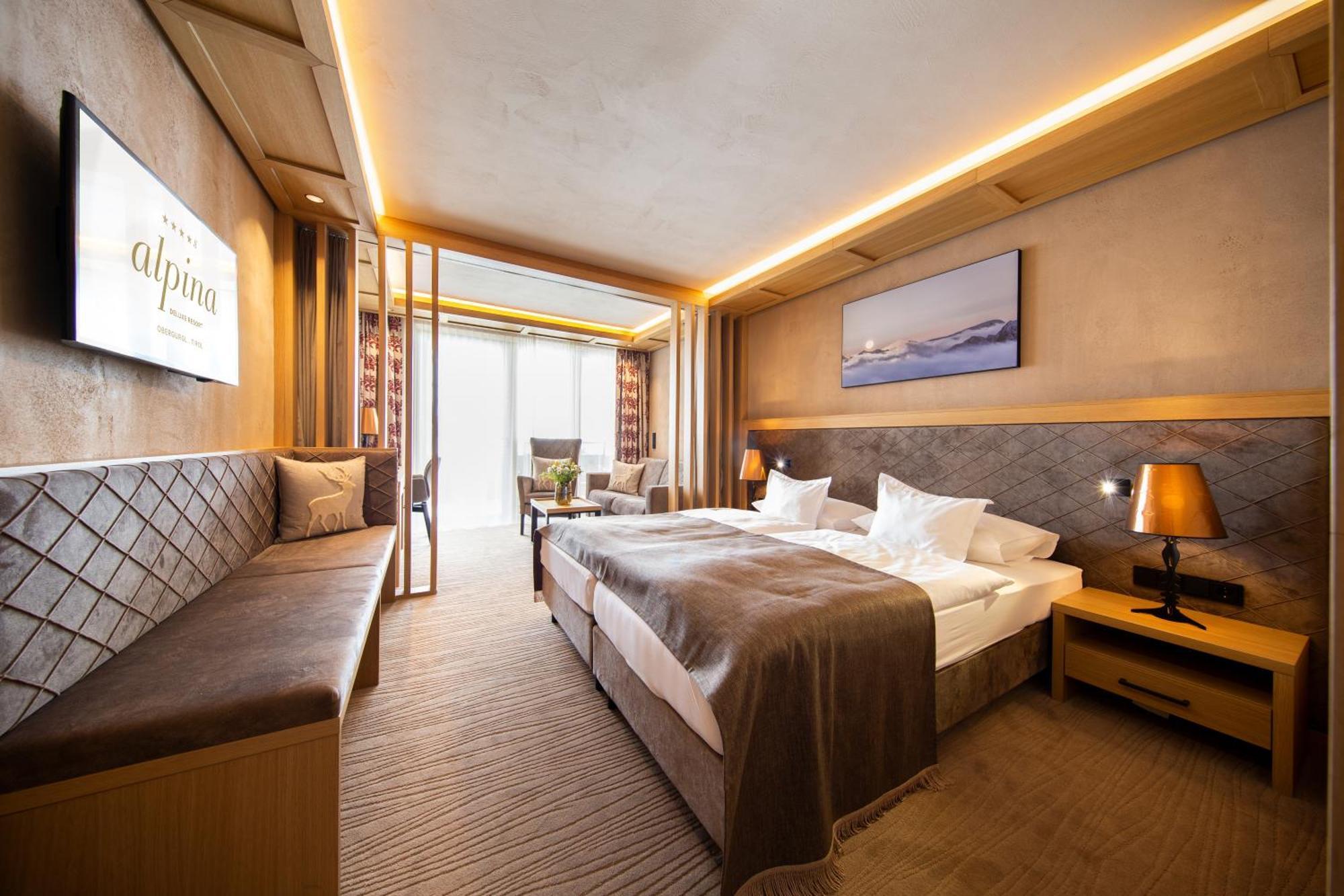 Hotel Alpina Deluxe Obergurgl Eksteriør billede